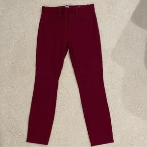 Gap maroon jeans, size 2